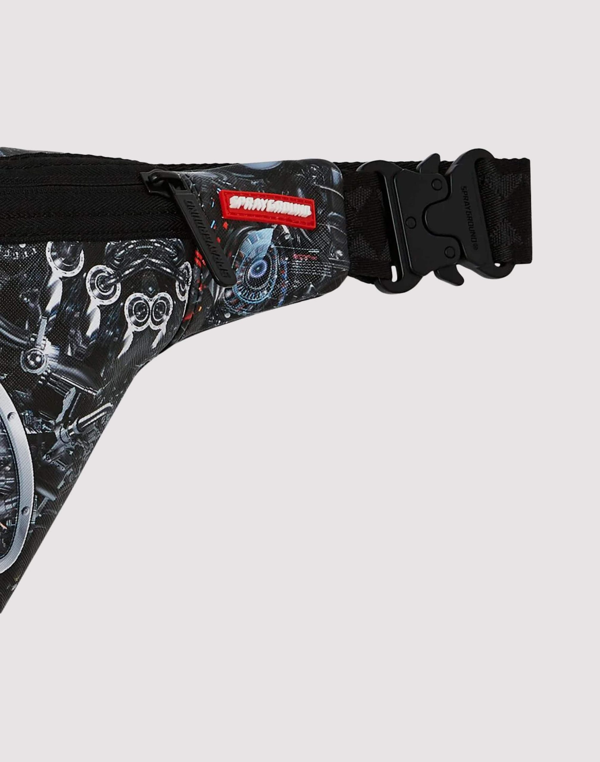 Sprayground Split Cybershark Crossbody Bag - Image 3