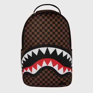 Sprayground Checkered Shark Backpack