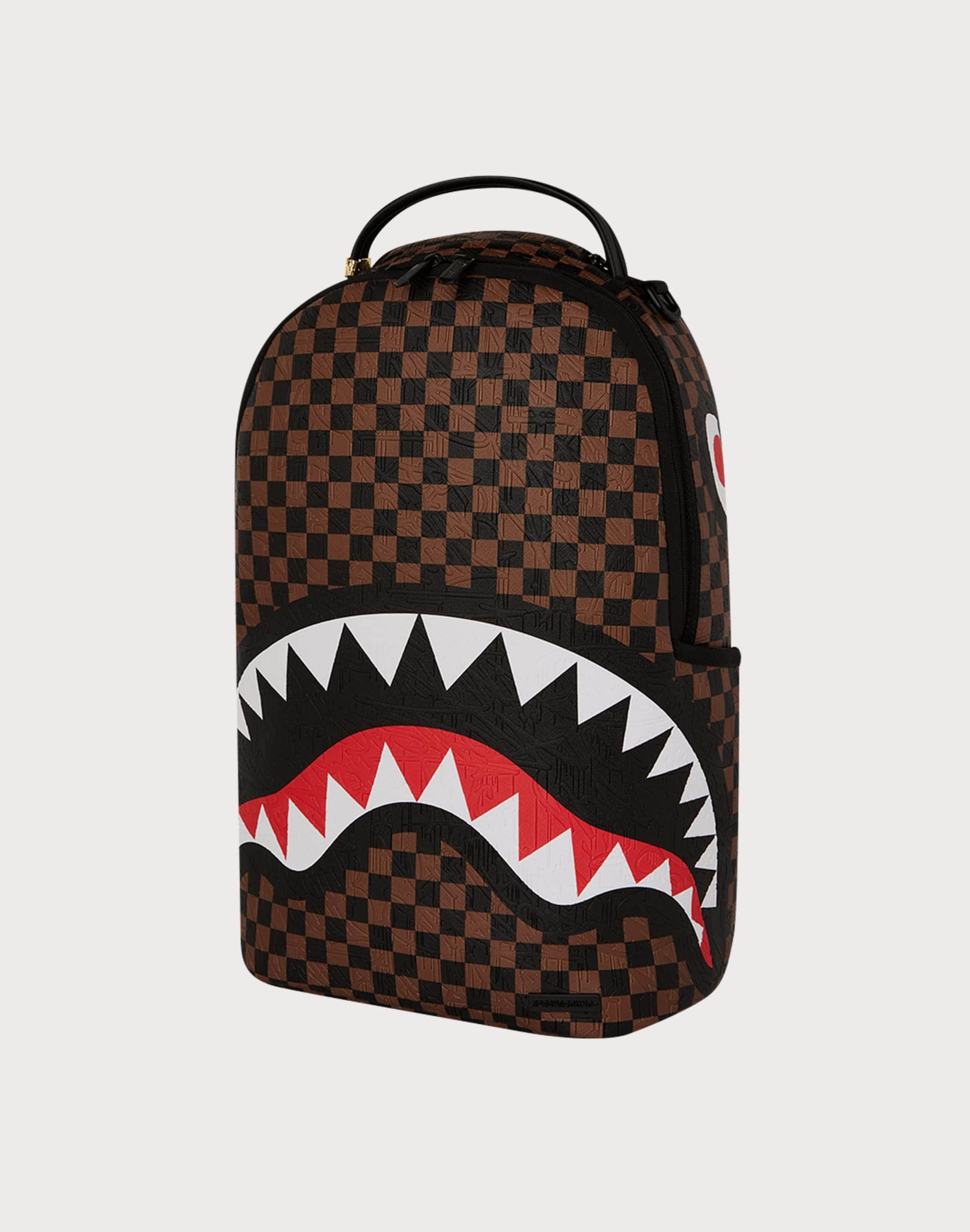 Sprayground Checkered Shark Backpack - Image 5