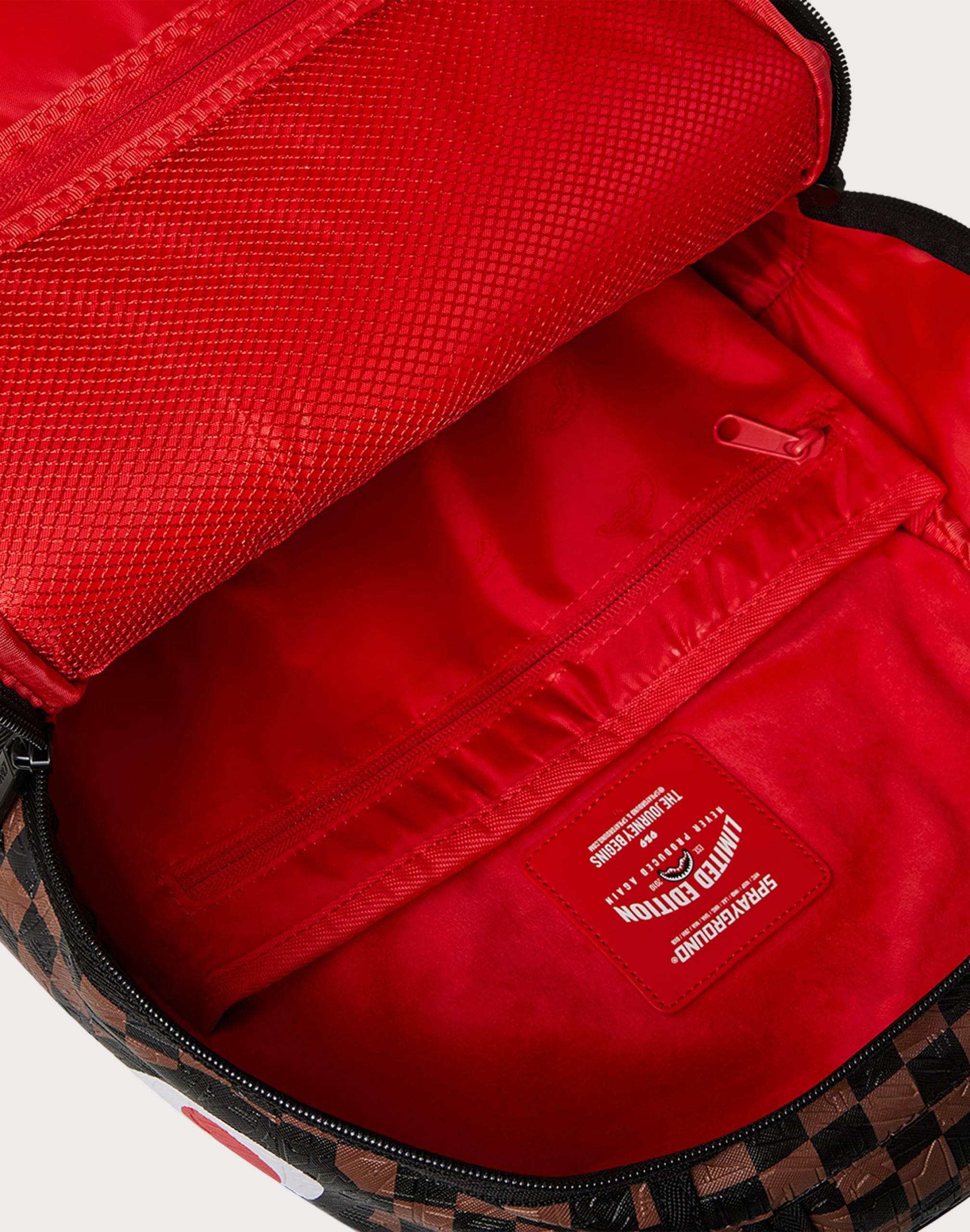 Sprayground Checkered Shark Backpack - Image 8