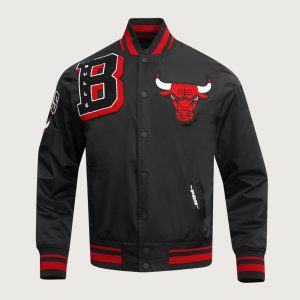 Pro Standard NBA Chicago Bulls Mashup Rib Satin Jacket