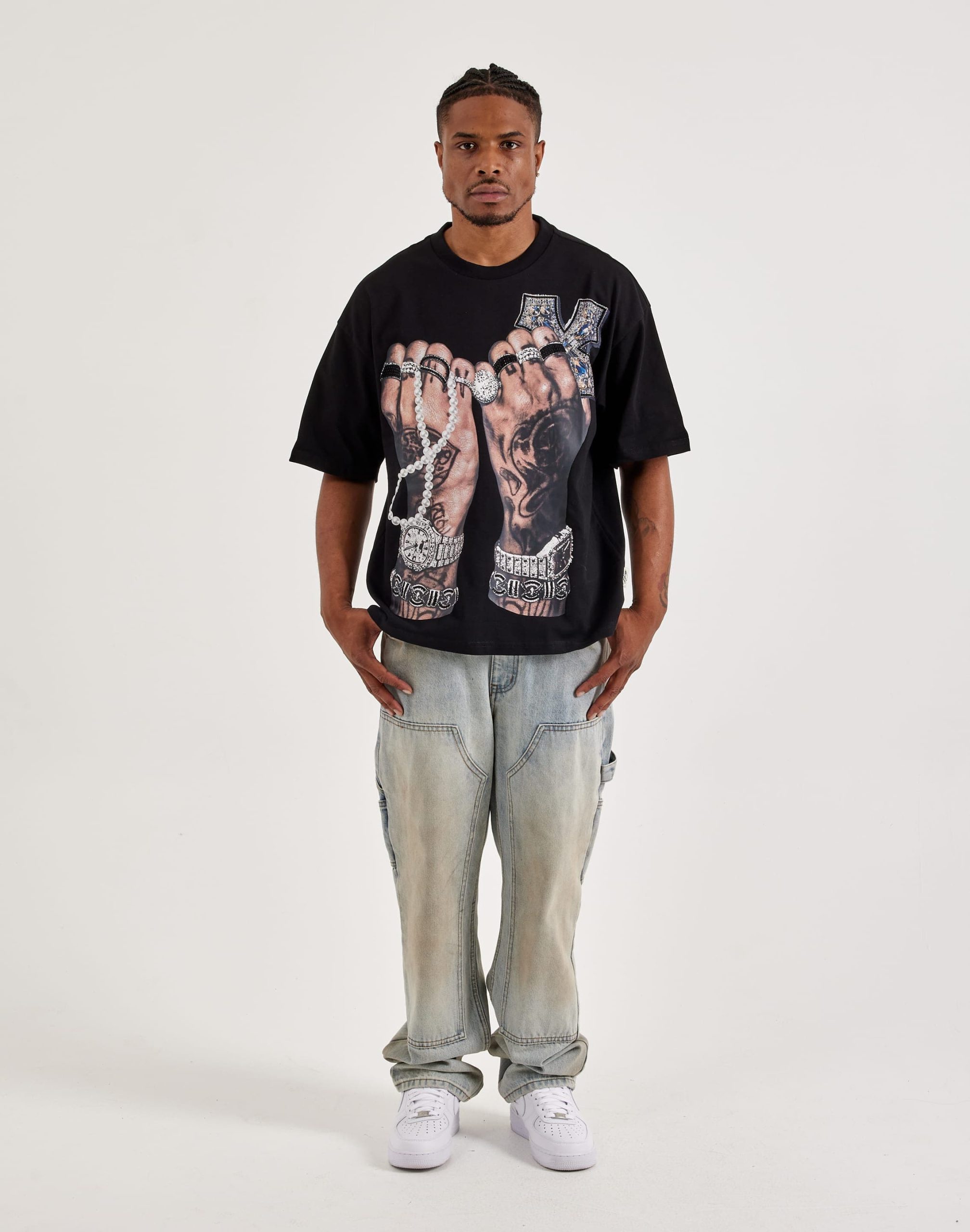 BKYS Diamond Hand Tee - Image 4