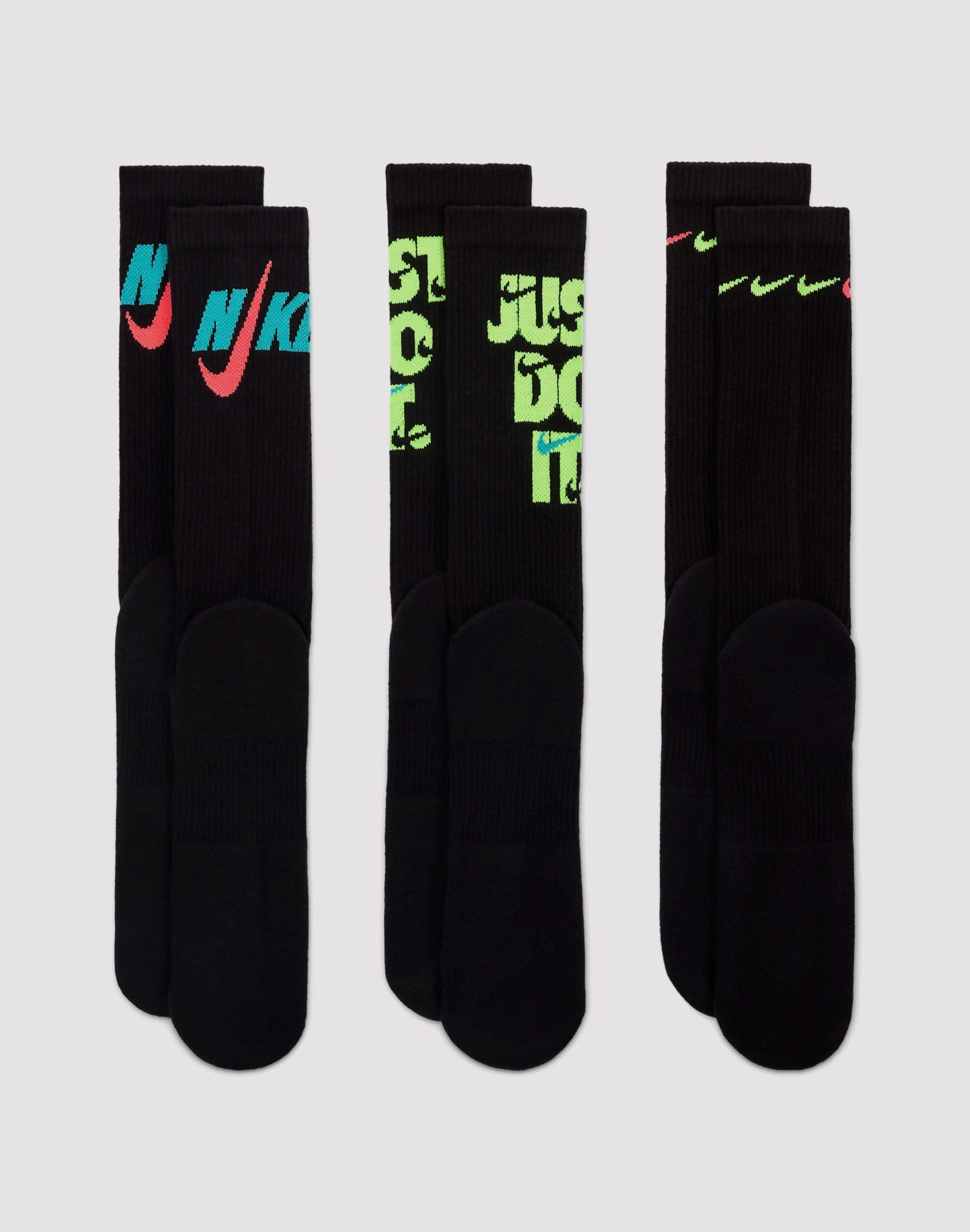Nike Everyday Plus Cushioned Crew Socks 3-Pack - Image 3