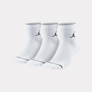 Jordan 3-Pack Jumpman High-Intensity Quarter Socks