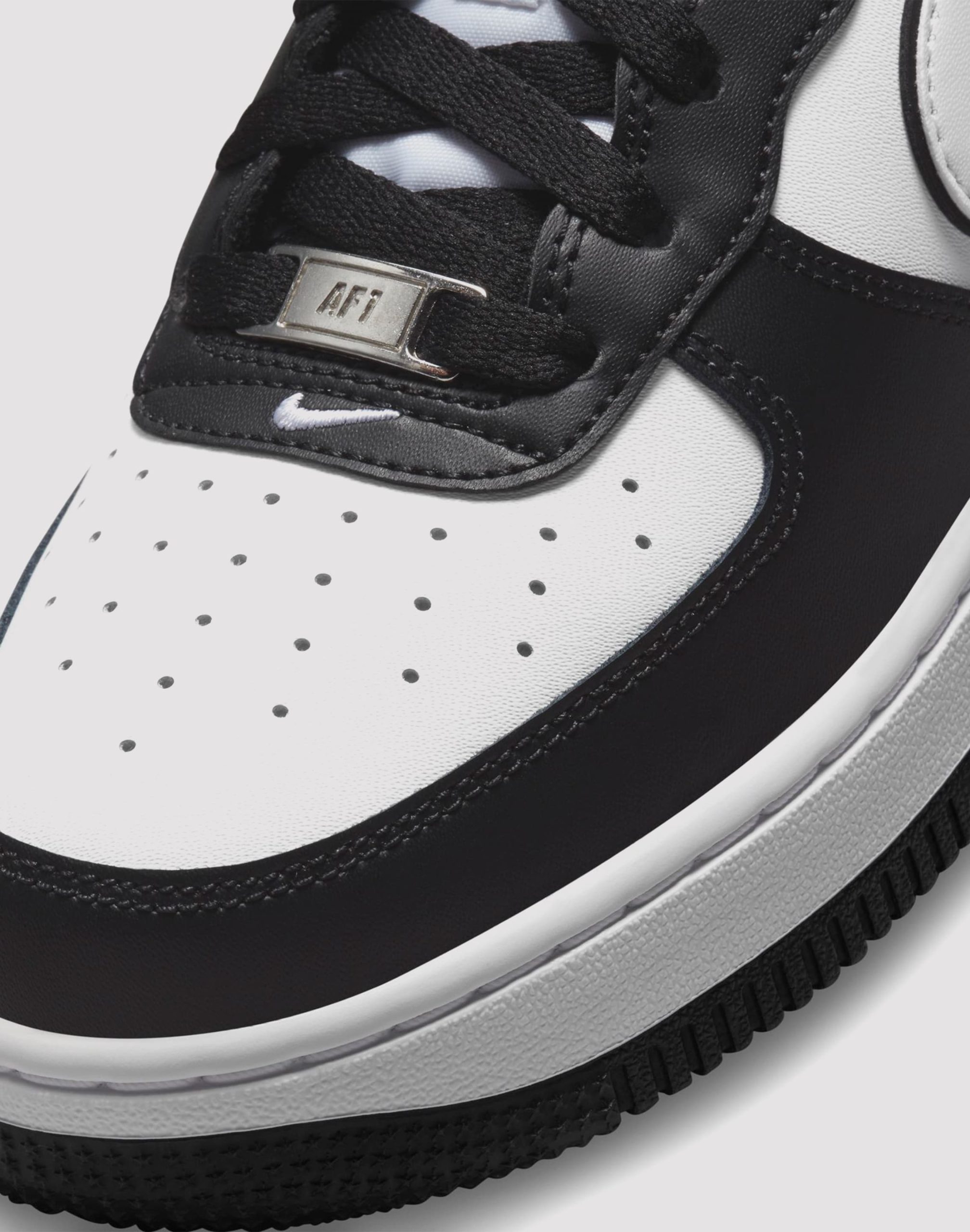 Nike Air Force 1 LV8 2 Grade School Kids' Black/White - Image 6