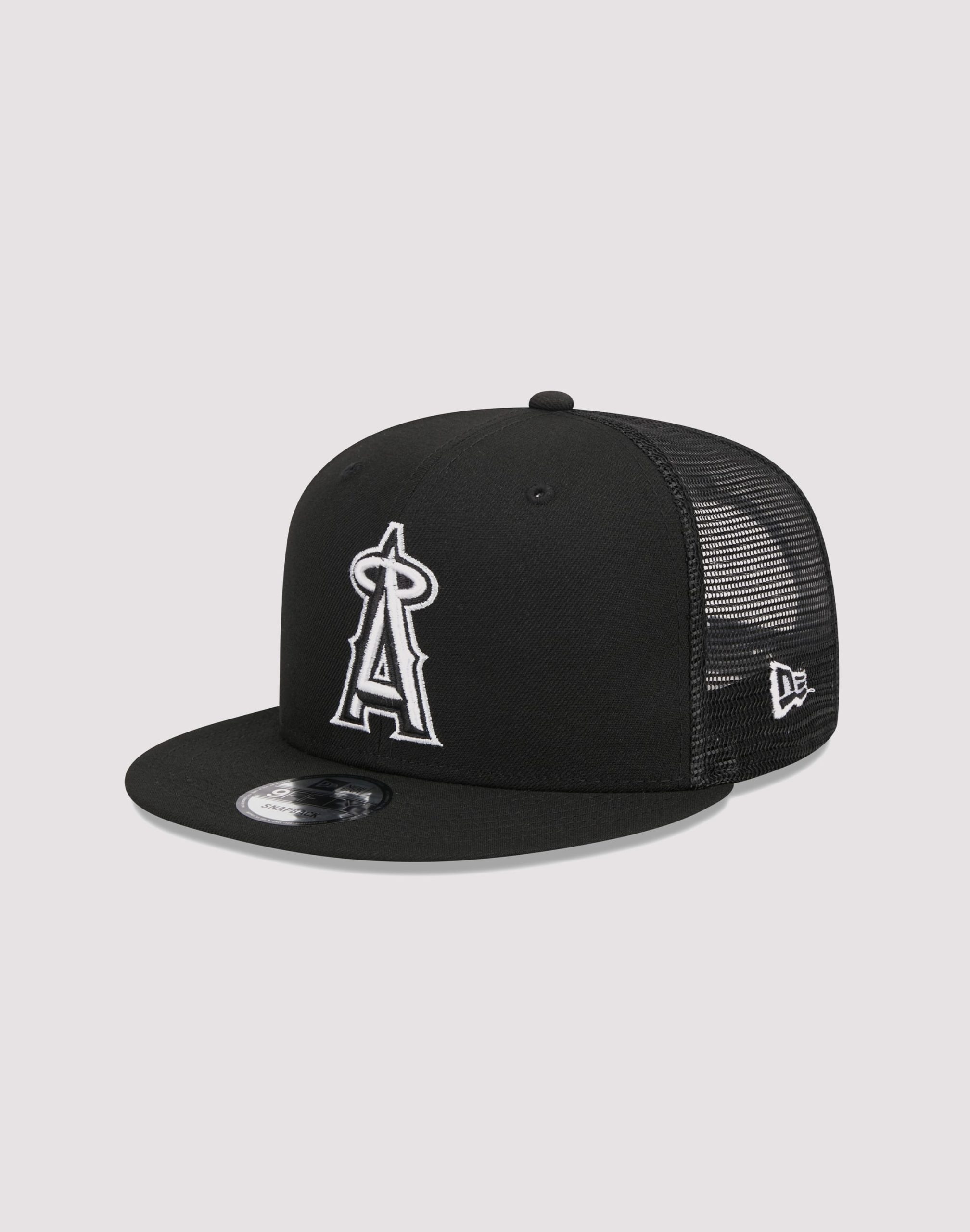 New Era MLB Los Angeles Angels of Anaheim 9FIFTY Evergreen Trucker Snapback