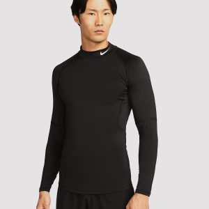 Nike  Dri-FIT Fitness Mock-Neck Long-Sleeve