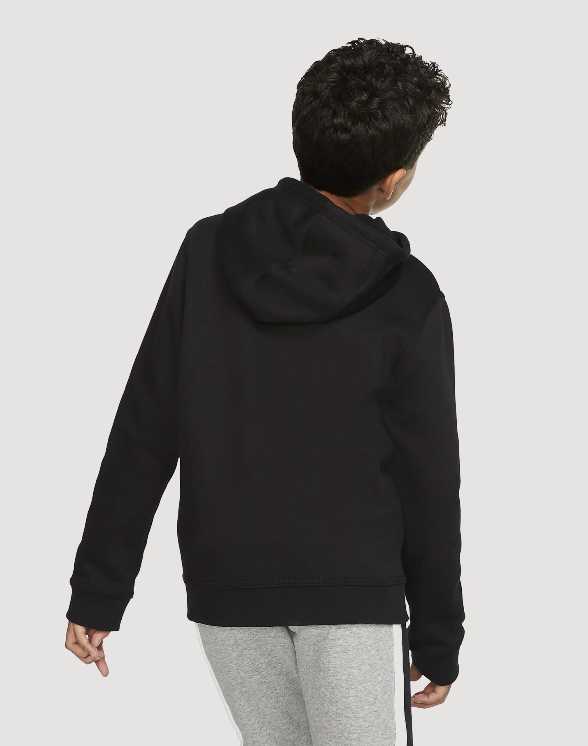Nike Club Fleece Full-Zip Hoodie Grade-School - Image 2