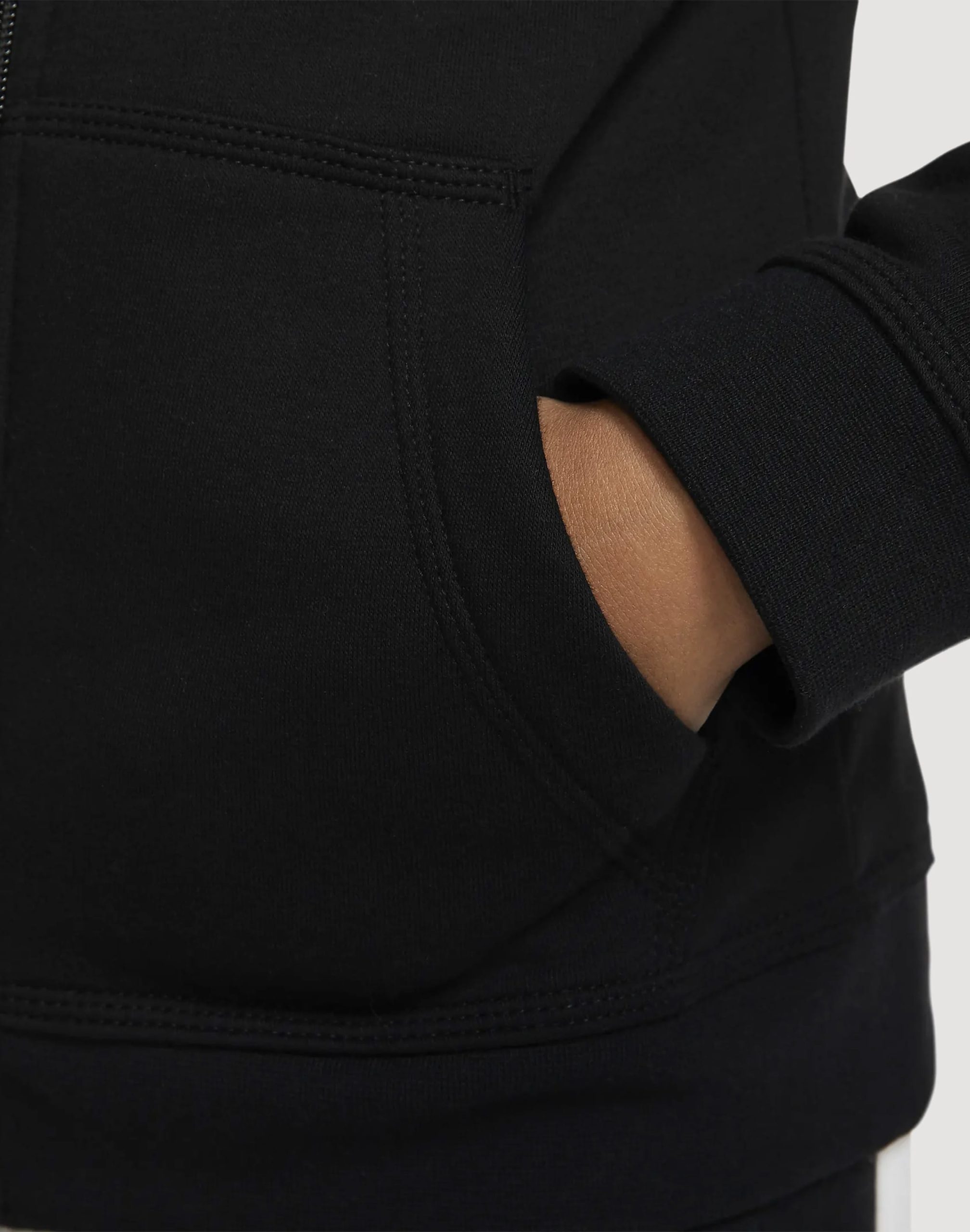 Nike Club Fleece Full-Zip Hoodie Grade-School - Image 4
