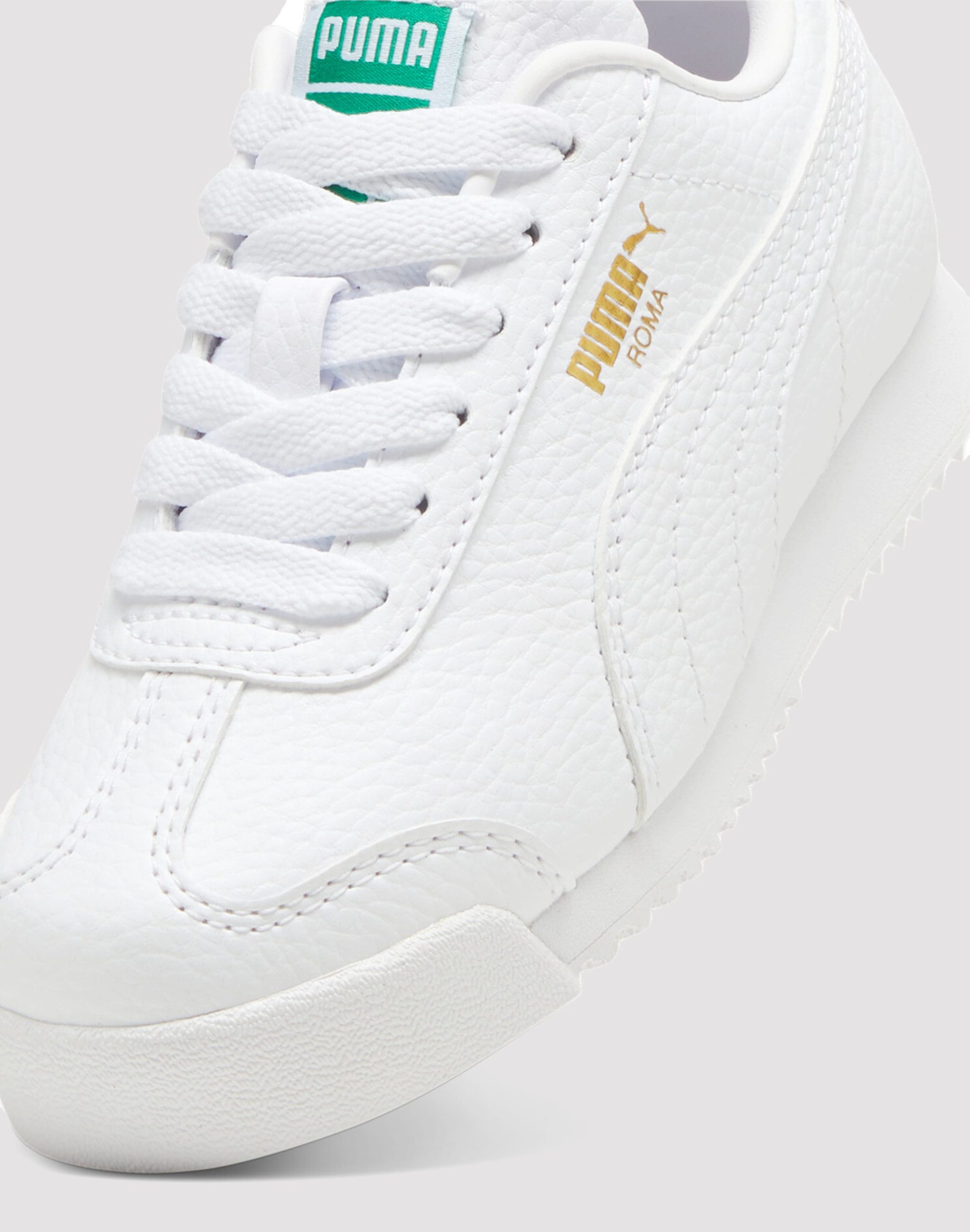 Puma Roma Preschool Kids' White - Image 4