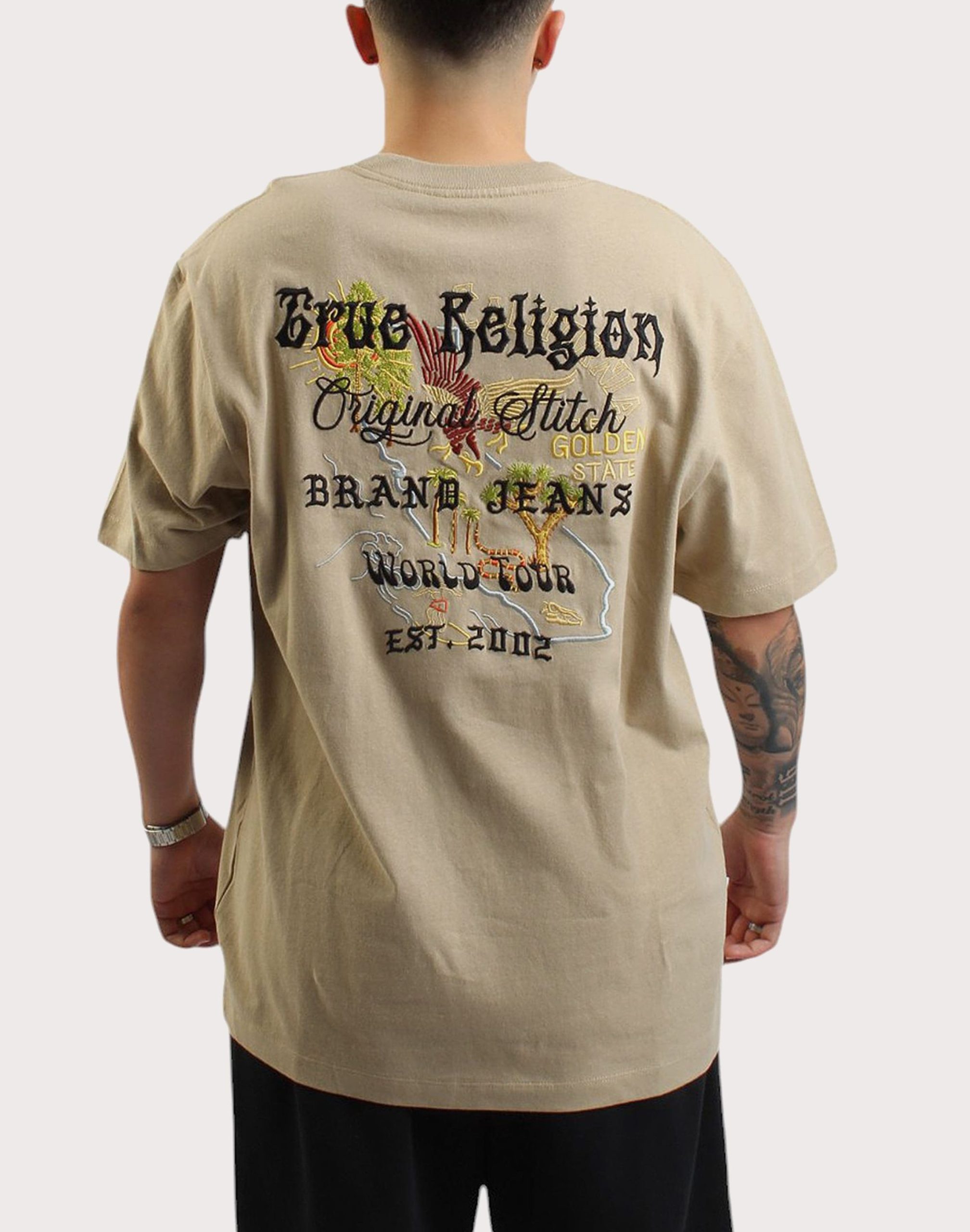True Religion Nature Logo Heavyweight Tee - Image 2