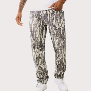 True Religion Jacquard Bobby Big T Loose Fit Denim Jeans