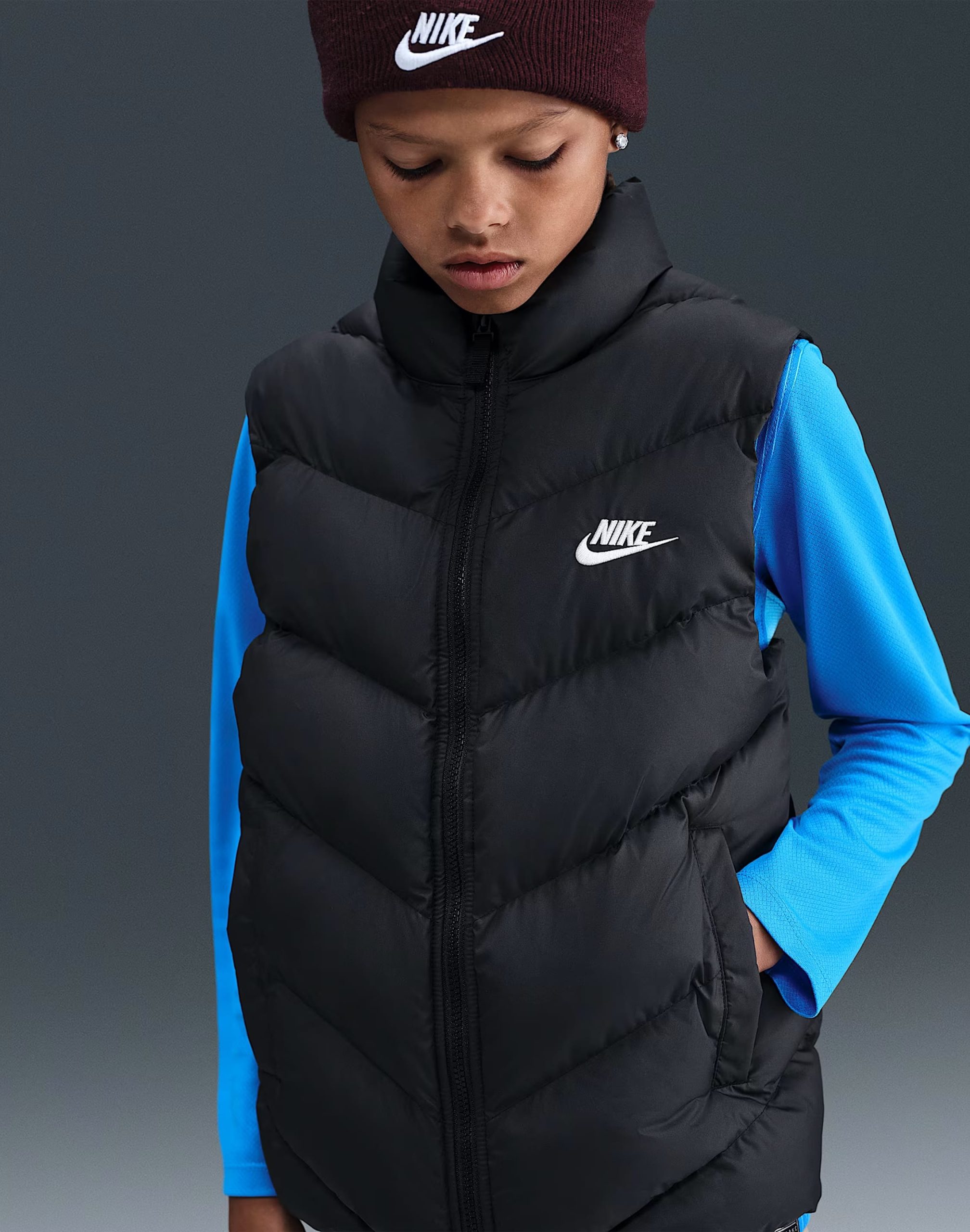Nike Therma-FIT Puffer Vest Grade-School - Image 2