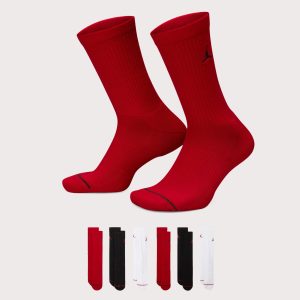Jordan Cushion Ply Crew Socks 6-Pack