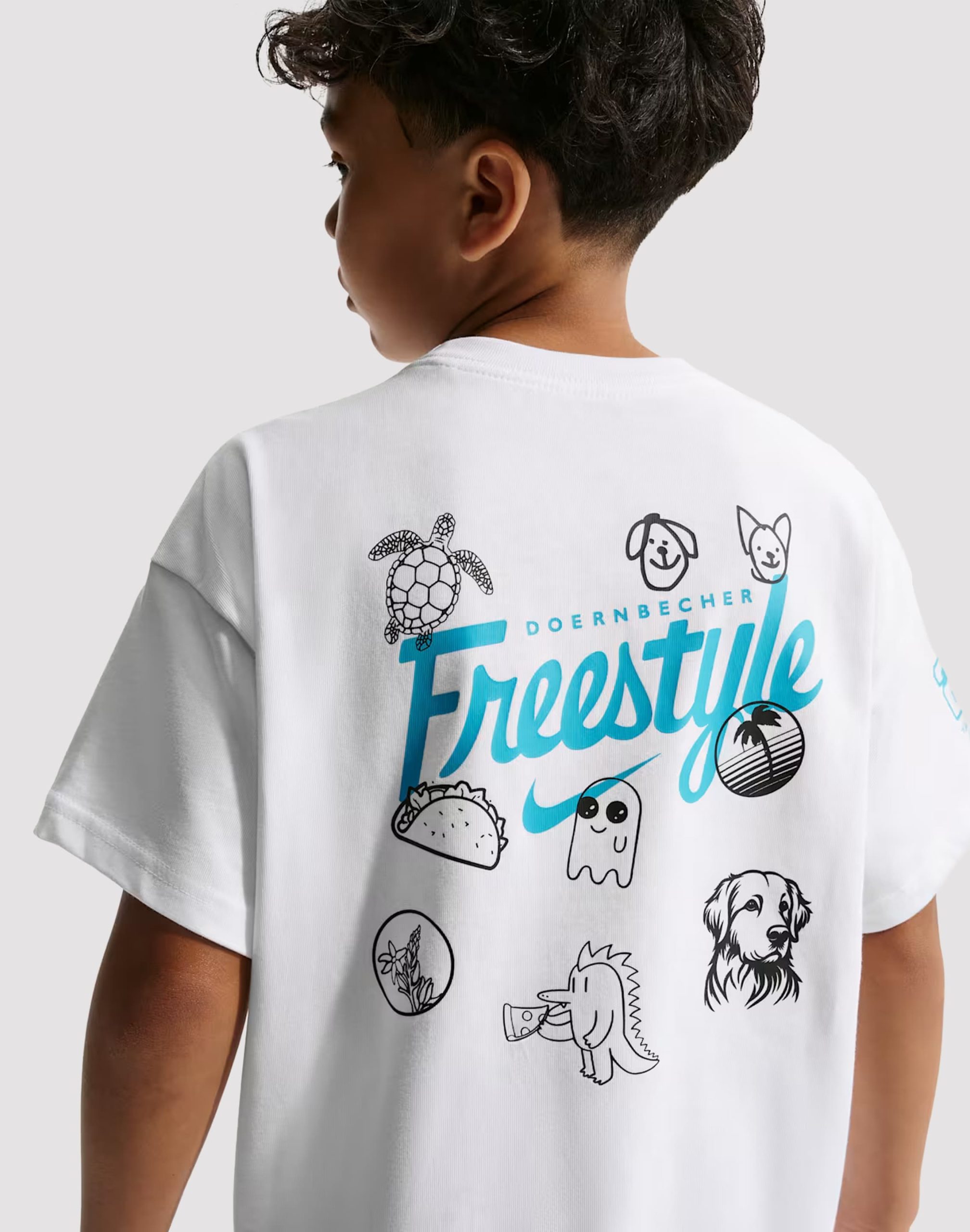 Nike Max90 Doernbecher Freestyle Tee Grade-School - Image 2
