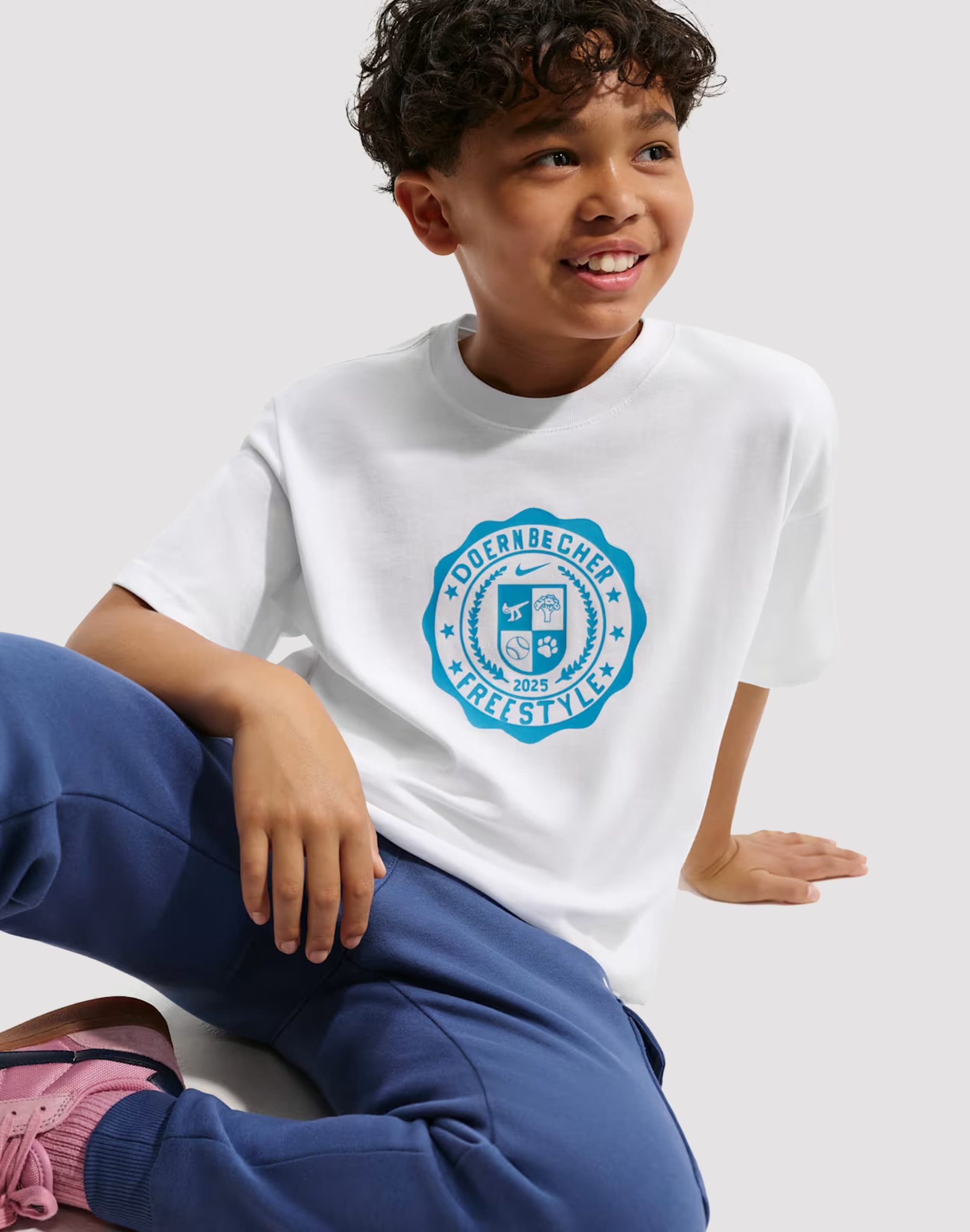 Nike Max90 Doernbecher Freestyle Tee Grade-School - Image 3