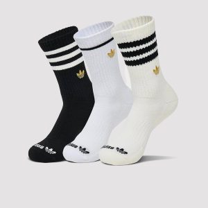 Adidas Trefoil Crew Socks 3-Pack