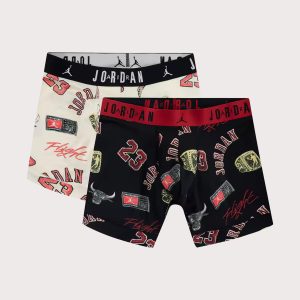 Jordan Flight Polyester Essentials 2-Pack Boxer Briefs