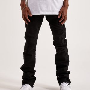 Jordan Craig Stacked Distressed Denim Jeans