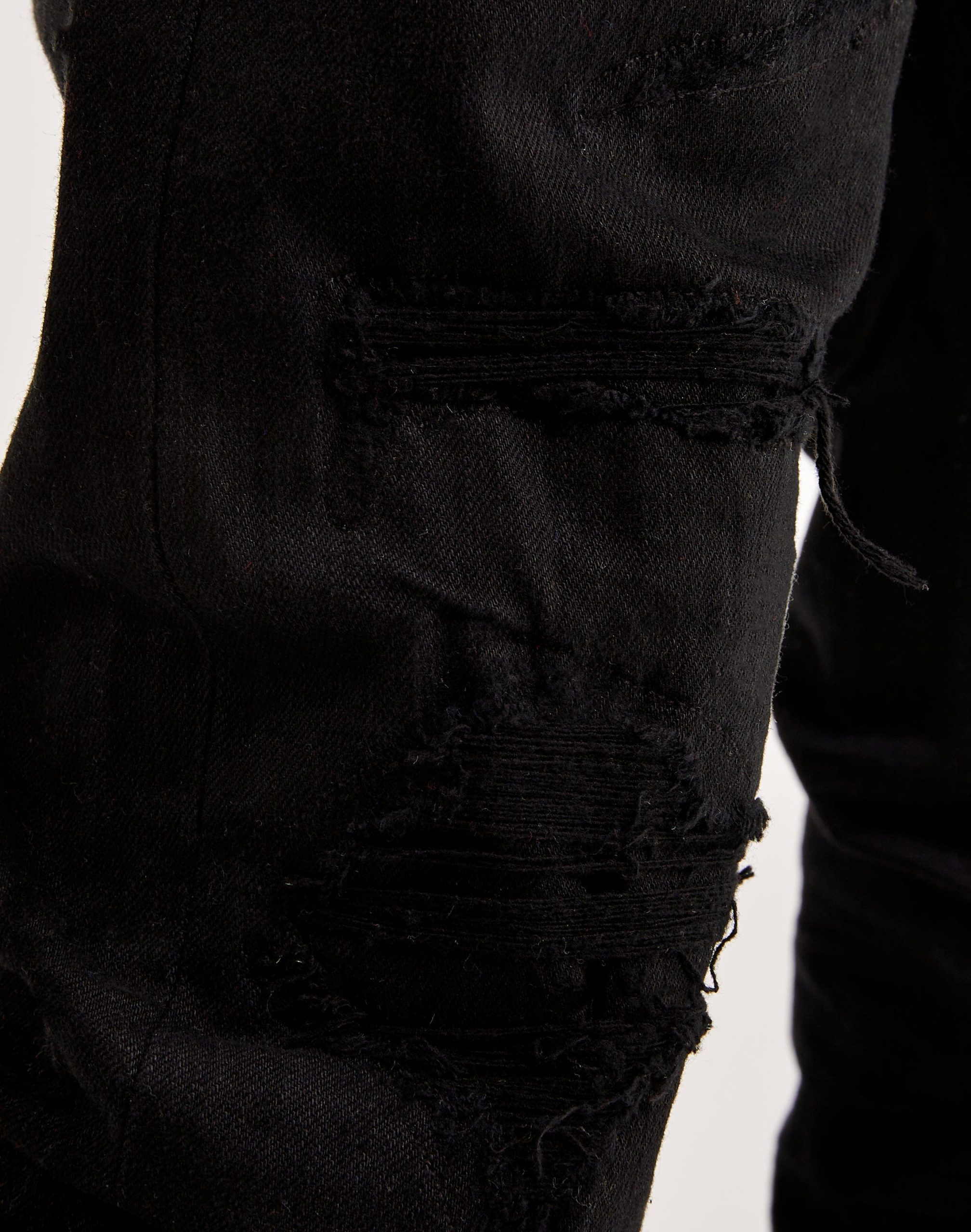 Jordan Craig Stacked Distressed Denim Jeans - Image 4