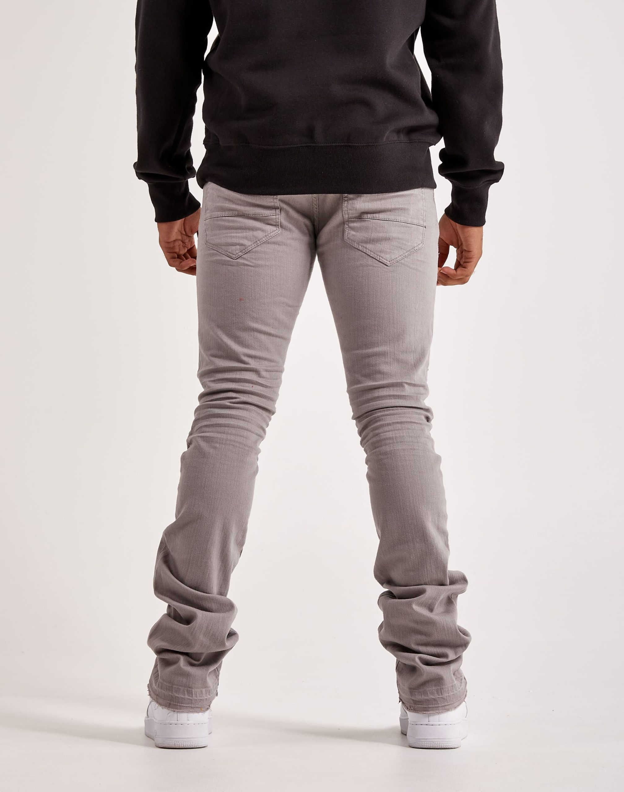 Jordan Craig Stacked Distressed Denim Jeans - Image 2