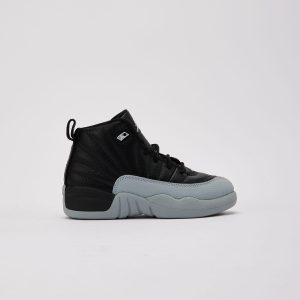 Jordan Air Jordan 12 Retro 'Black Wolf Grey' Pre-School