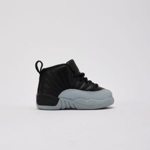 Jordan Air Jordan 12 Retro 'Black Wolf Grey' Toddler