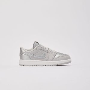 Jordan Air Jordan 1 Retro Low OG 'Metallic Silver' Pre-School