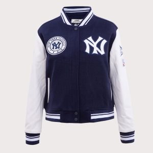 Pro Standard MLB New York Yankees Retro Classic Rib Wool Varsity Jacket