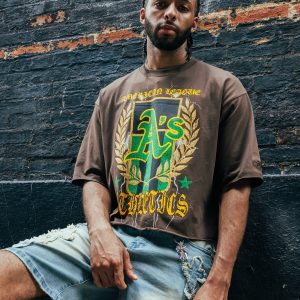 Pro Standard MLB Athletics Crest Tee