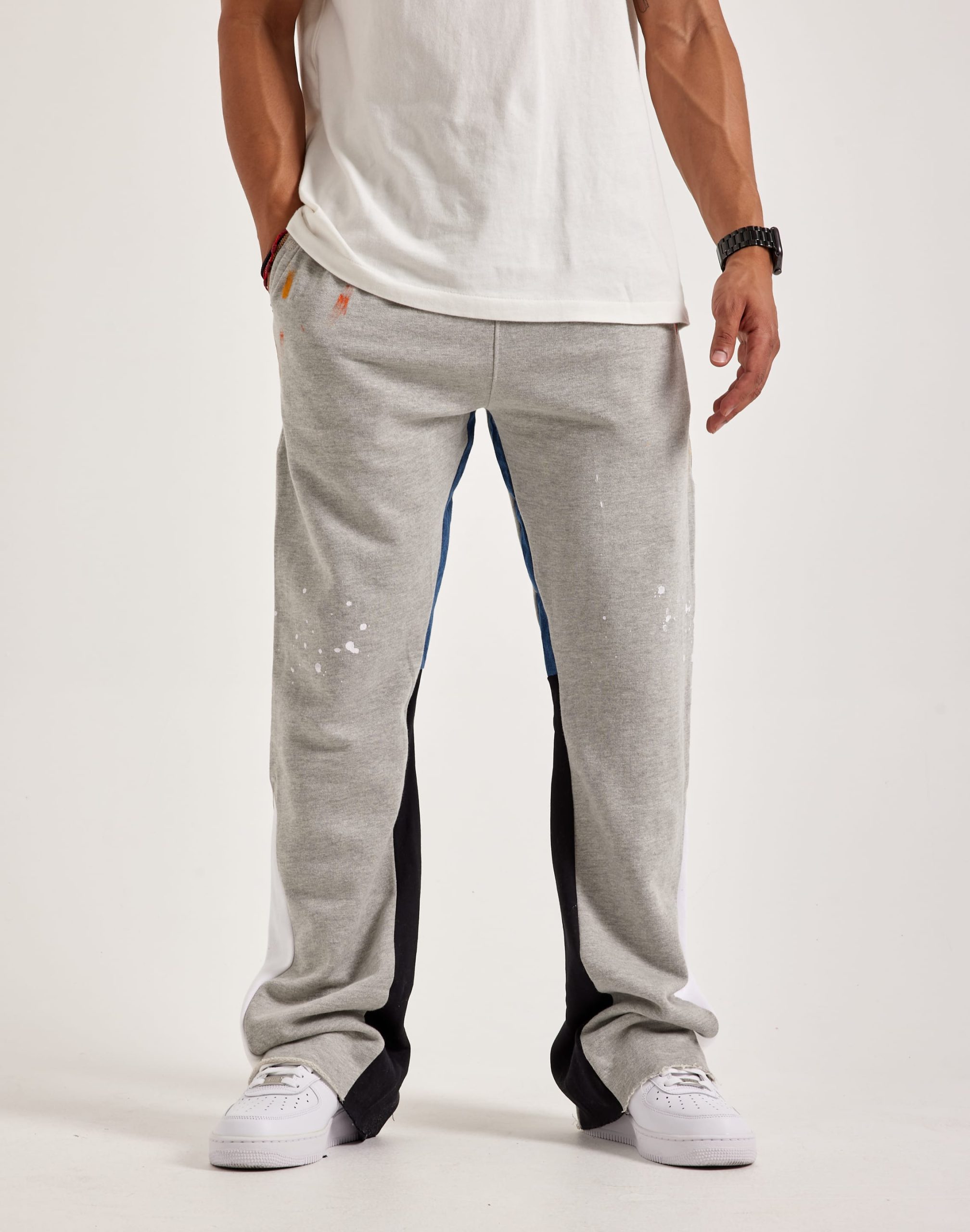 MNML Contrast Bootcut Sweatpants - Image 2