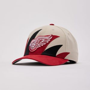 Mitchell & Ness NHL Detroit Red Wings Sharktooth Snapback