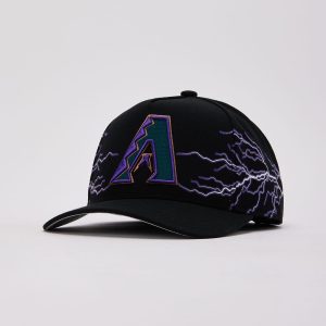 Mitchell & Ness MLB Arizona Diamondbacks Lightning Pro Pinch Snapback Hat
