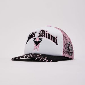 Mitchell & Ness MLS Inter Miami Flames Trucker Hat