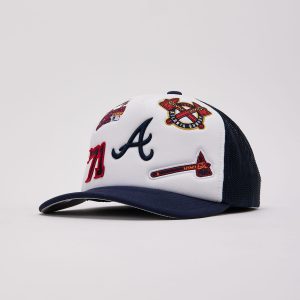 Mitchell & Ness MLB Atlanta Braves Gridlock Trucker Hat