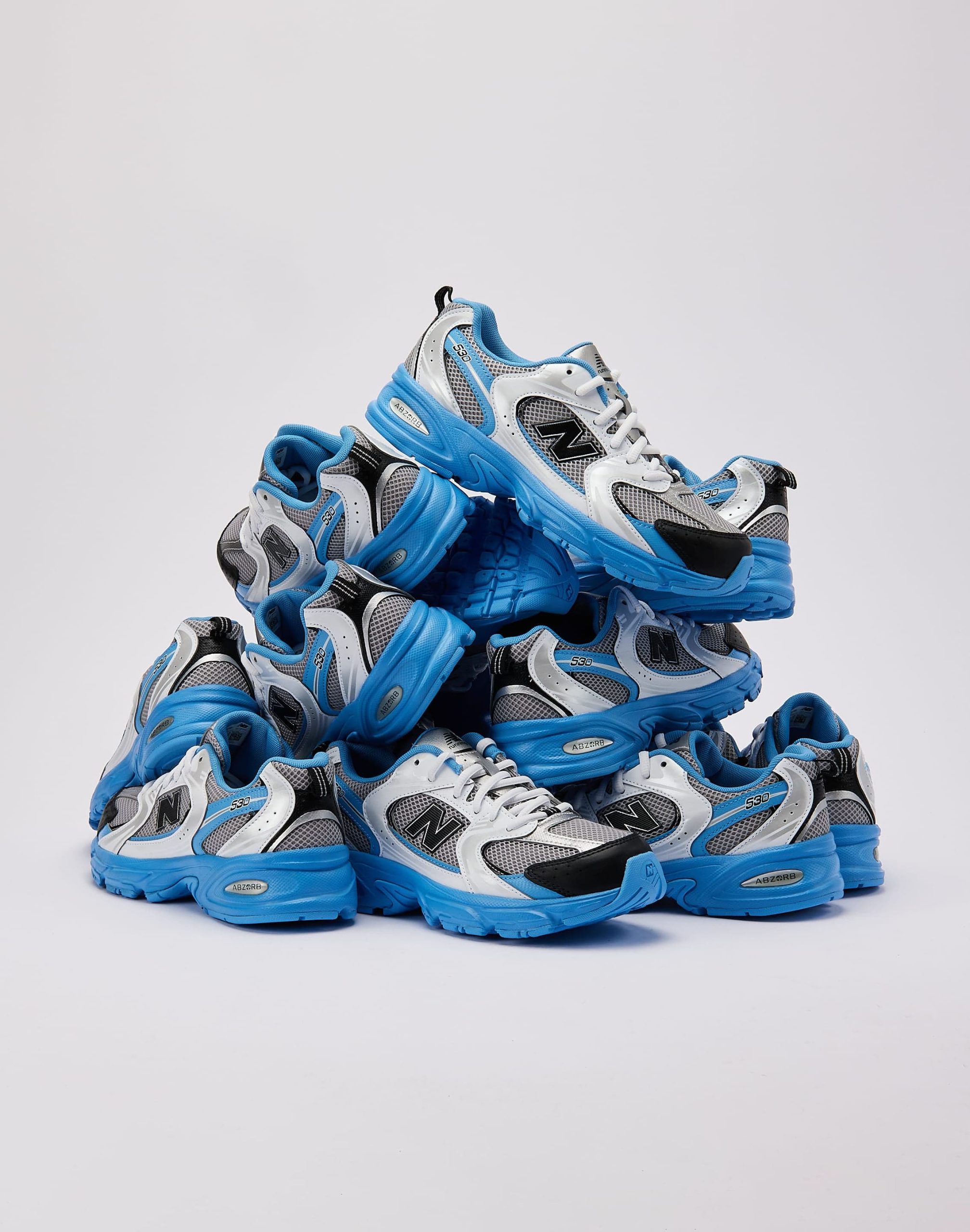 New Balance 530 'Silver Azure' Grade-School - Image 8