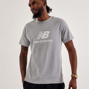 New Balance Althetic Split Stack Logo Tee