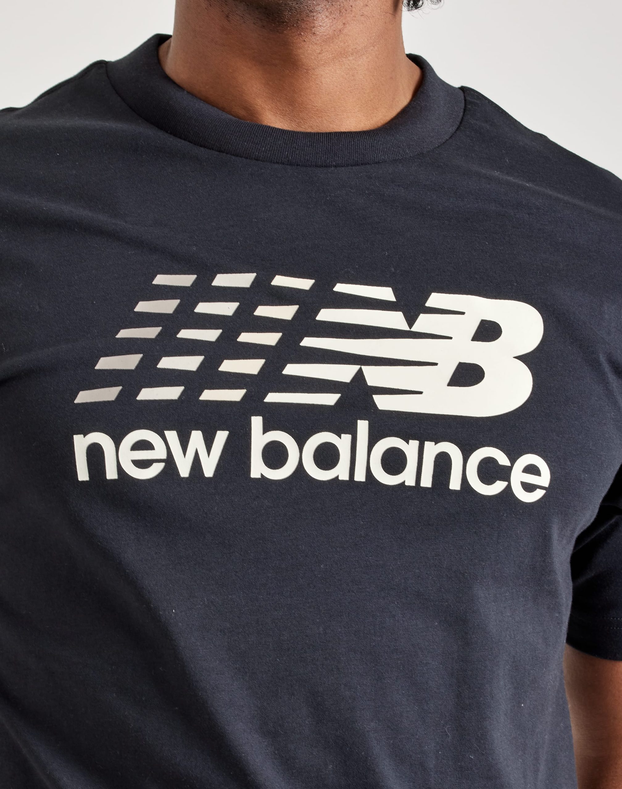 New Balance Linear Logo Tee - Image 2