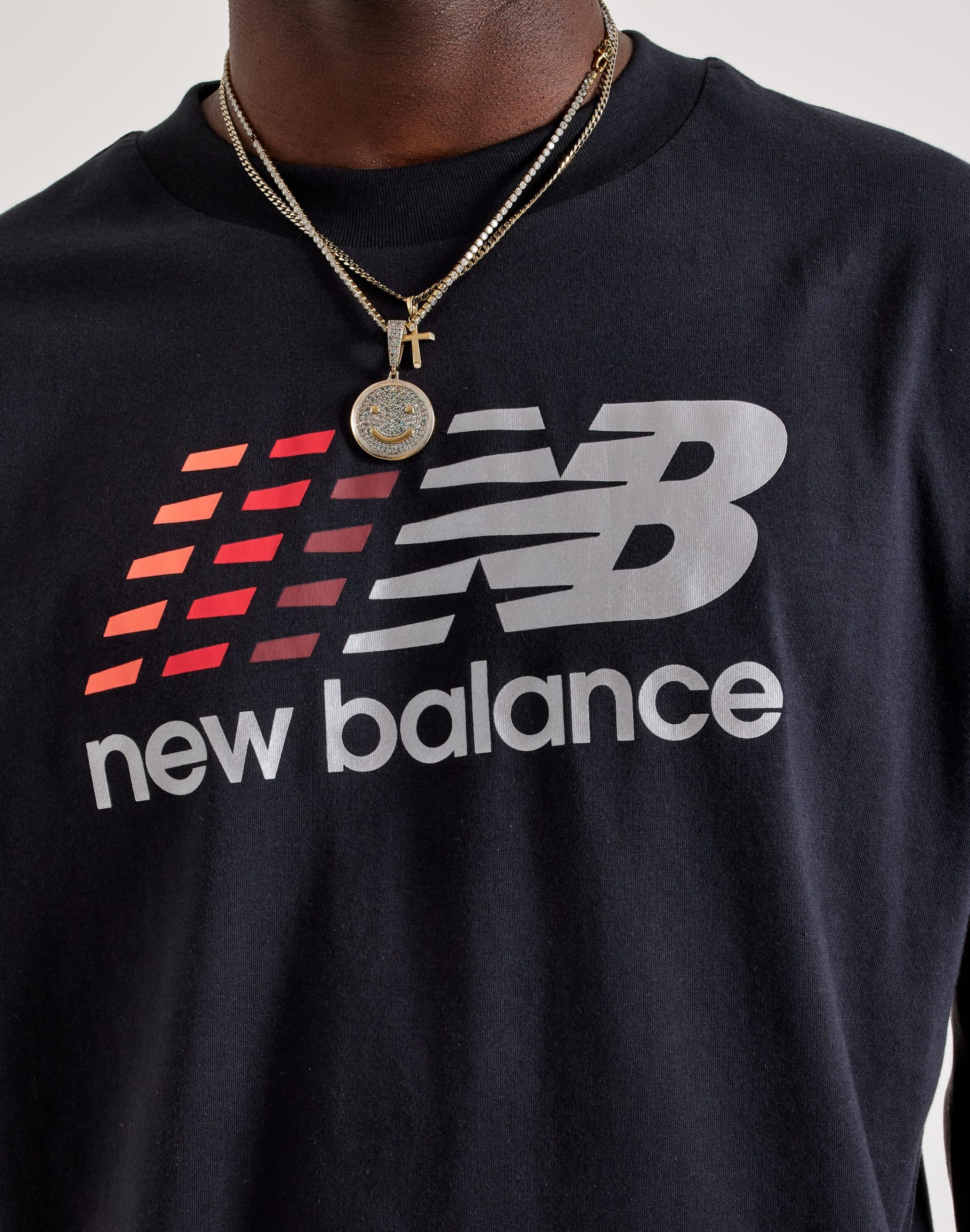 New Balance Linear Logo Tee - Image 2