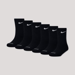 Nike Dri-FIT Performance Crew Socks 6-Pack Grade-School