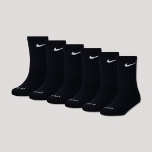 Nike Dri-FIT Crew Socks 6-Pack Pre-School