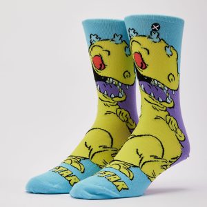 Odd Sox Rugrats Reptar Crew Socks