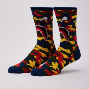 Odd Sox Warplane Rugby Camo Crew Socks
