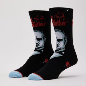 Odd Sox The Godfather Shadows Crew Socks