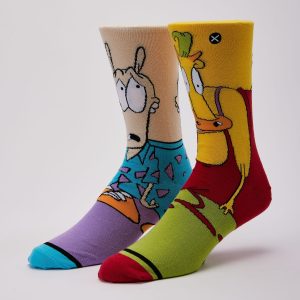 Odd Sox Rocko & Heffer Crew Socks