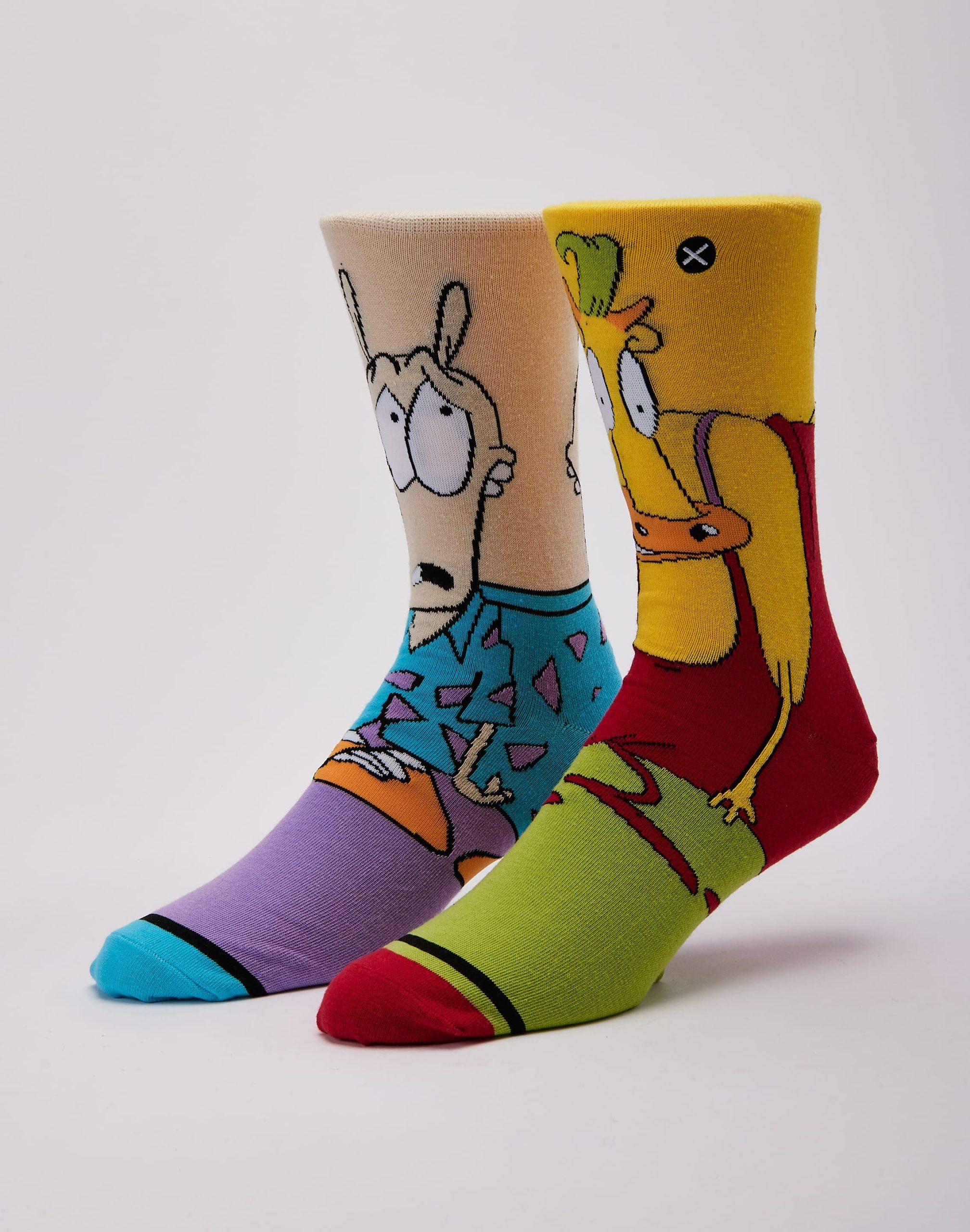 Odd Sox Rocko & Heffer Crew Socks