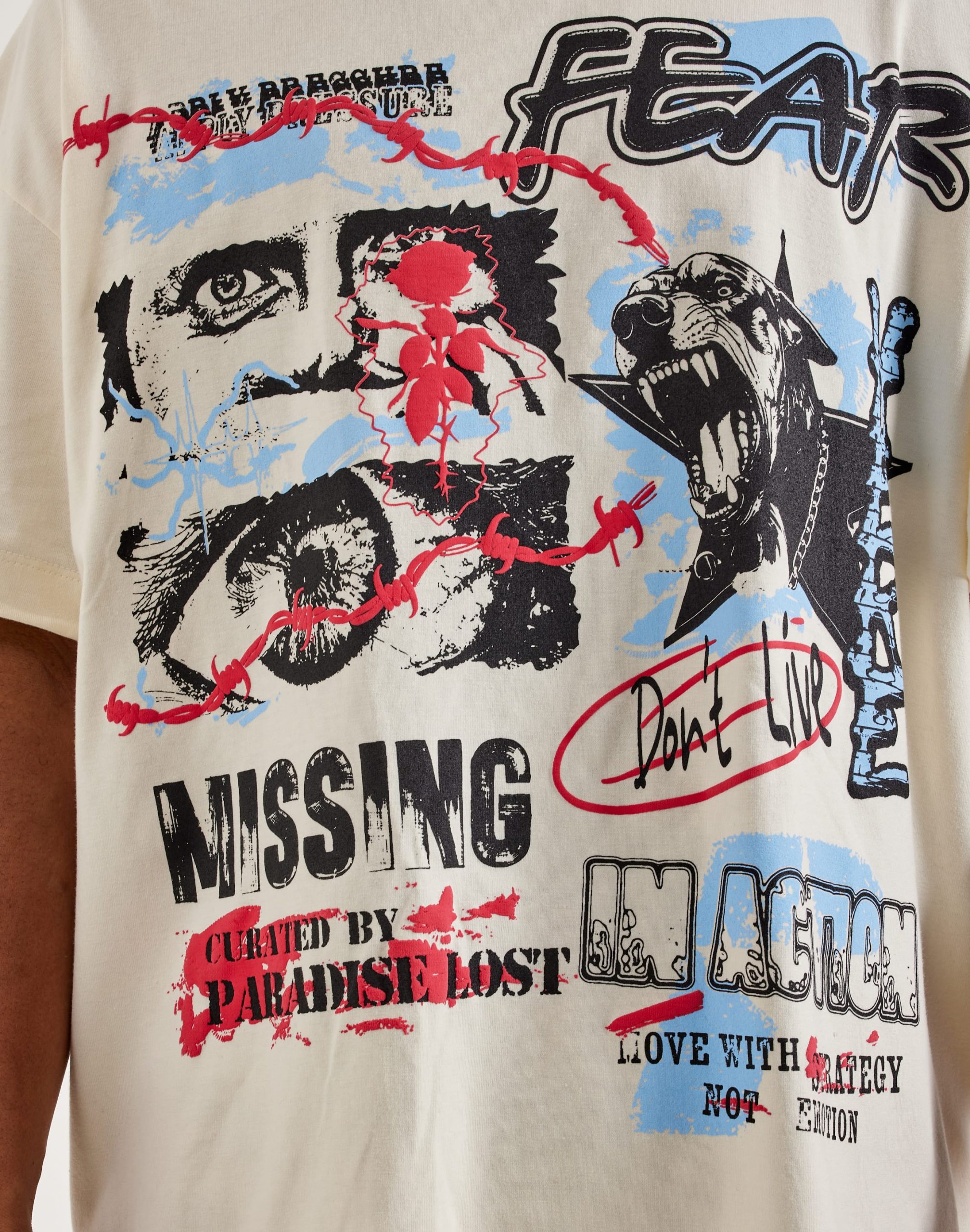 Paradise Lost Fear Don't Live Tee - Image 2