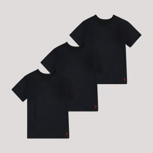Polo Ralph Lauren Cotton Crewneck Tees 3-Pack Grade-School