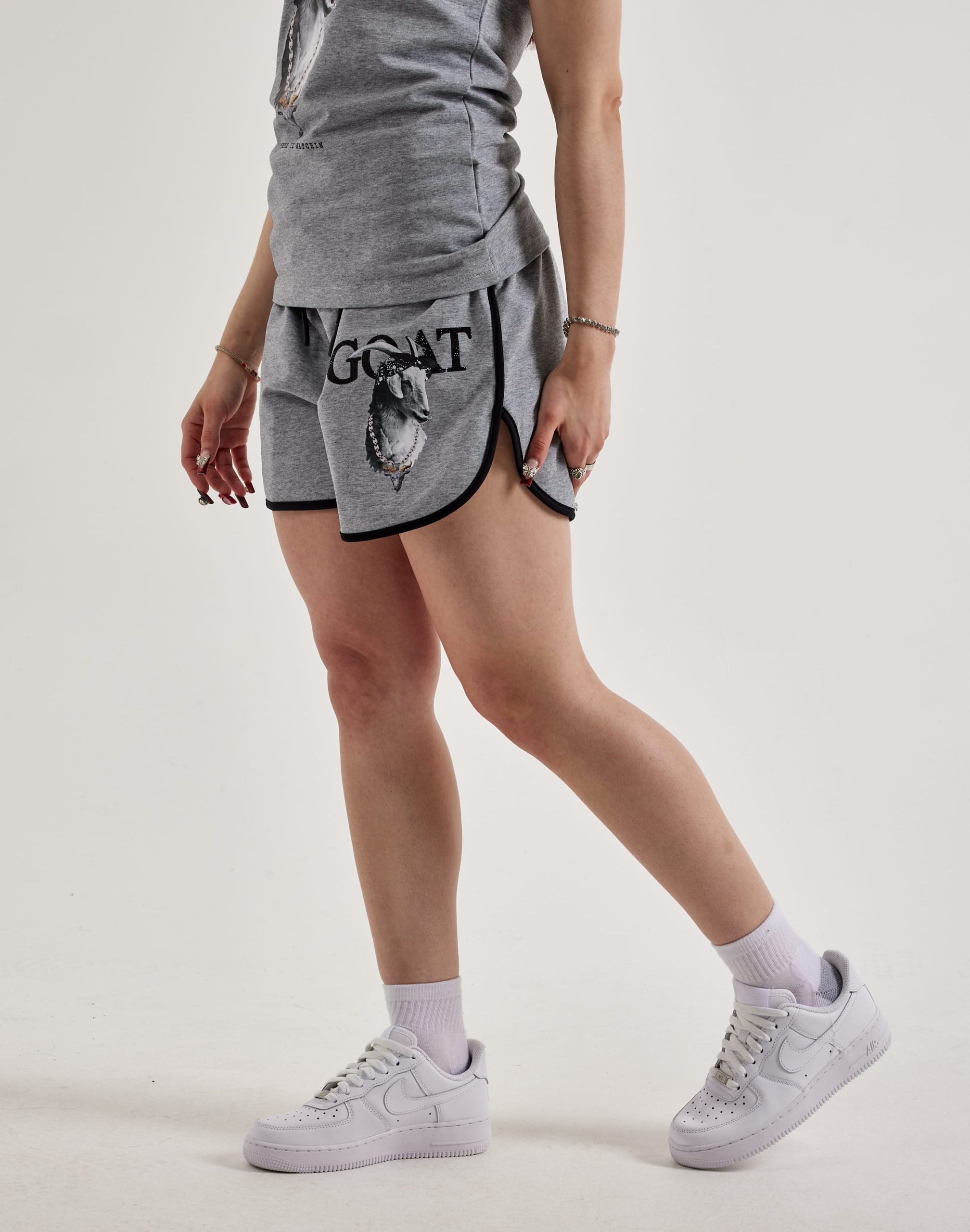 Streetz Iz Watchin Goat Shorts - Image 2