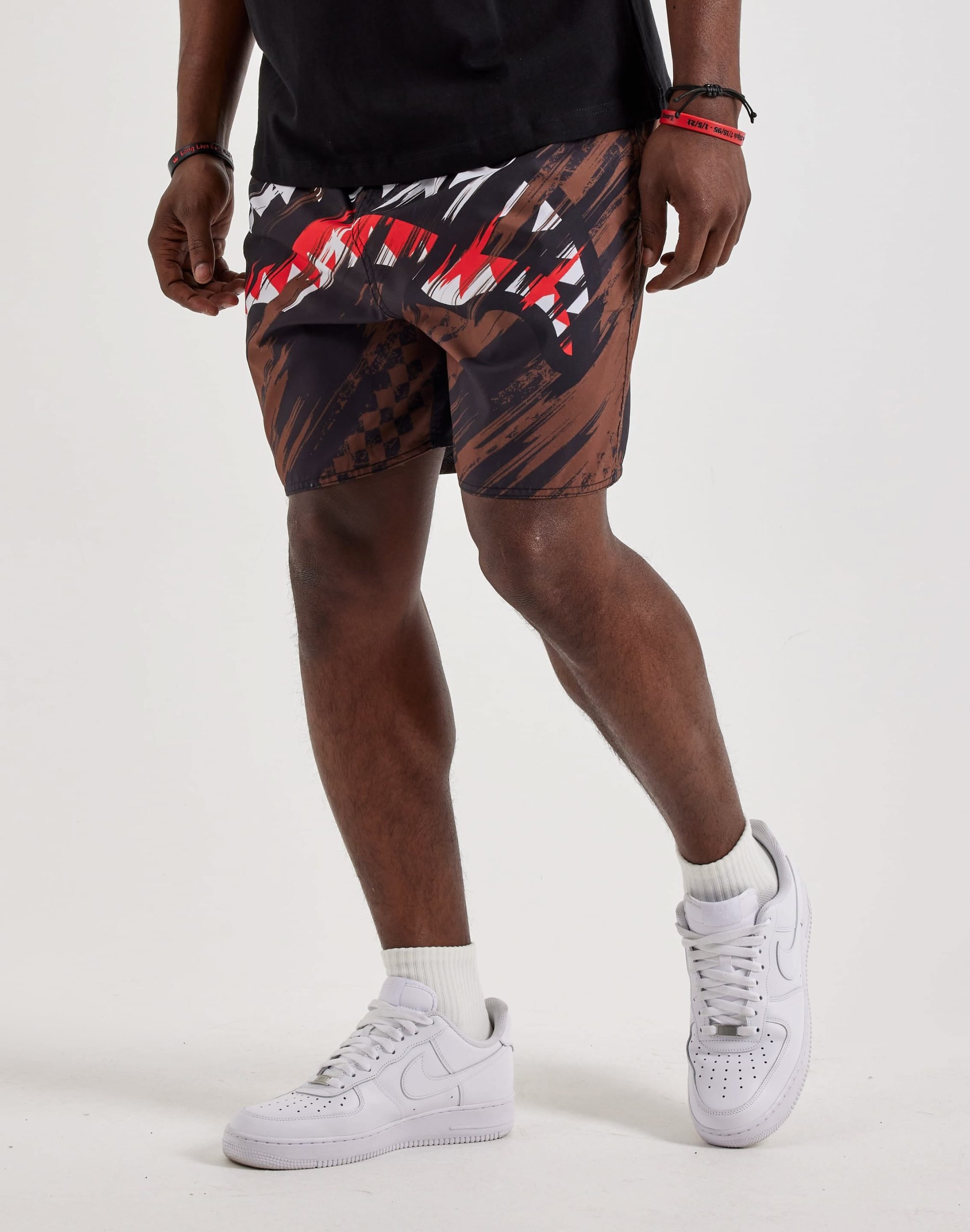 Sprayground Drifter Shark Racer Swim Shorts - Image 2